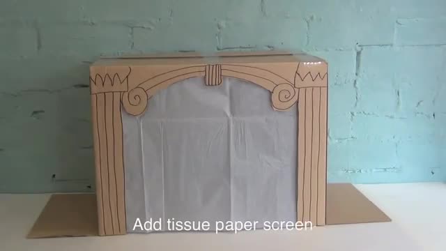 How to Make a Shadow Puppet Theatre